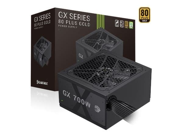 GameMax PSU GX 700G 700 W Gold Non-Modular