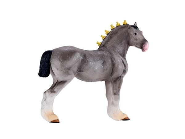 Shire Horse Dapple Grey