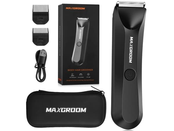 MAXGROOM RFCD-9087 multifunksjonell trimmer med LED-lys - svart