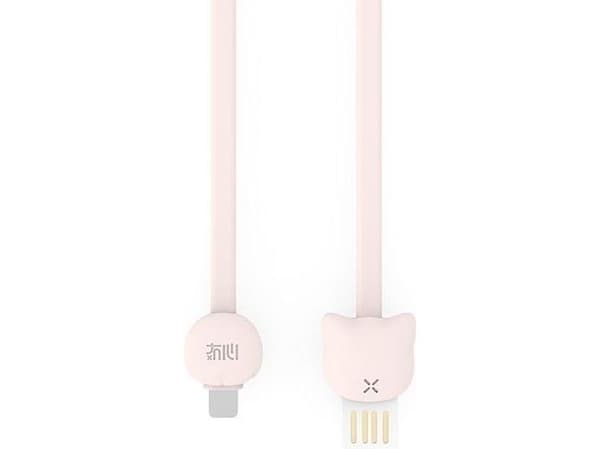 USB-kabel maoxin USB-A - Lightning 1 m rosa (MAX-VI-CS-1M-PI)