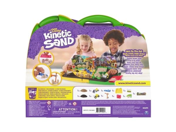 Kinetic Sand Construction Zone
