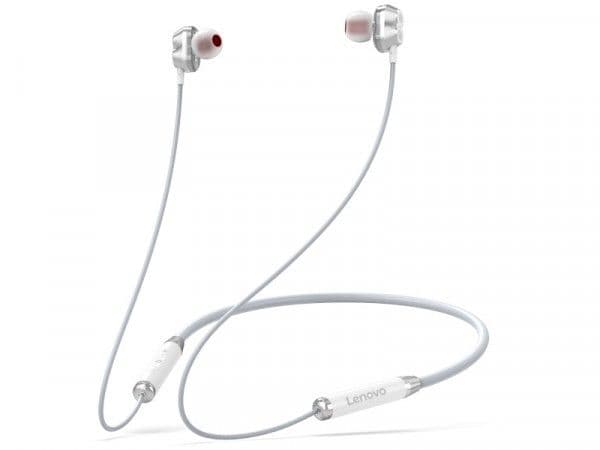 hE08 Bluetooth in-ear hörlurar vit