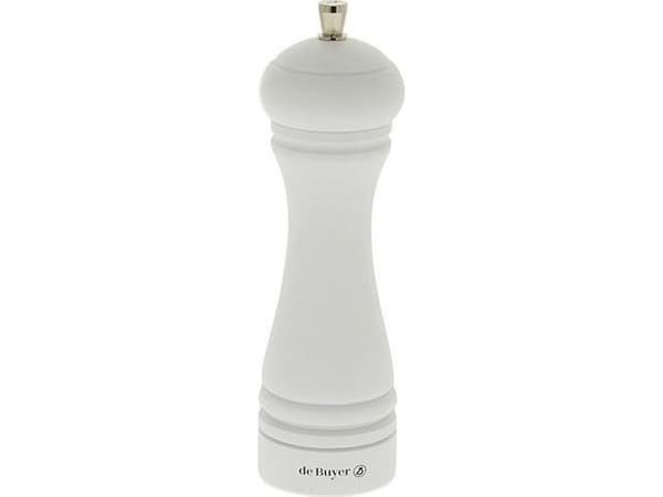 De Buyer JAVA maustemylly 18 cm valkoinen pippurimylly