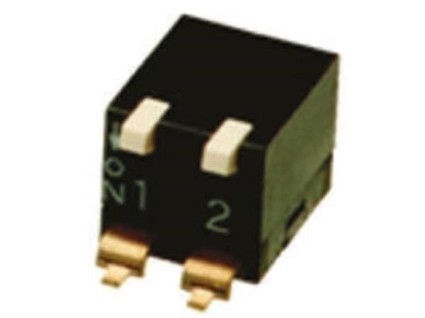 Omron A6SR-2104 DIP-bryter, 2-polet, SMD, 1 stk
