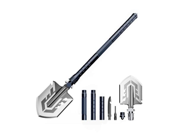 Wozinsky spade WSS-211 survival bushcraft multifunktion (grå)