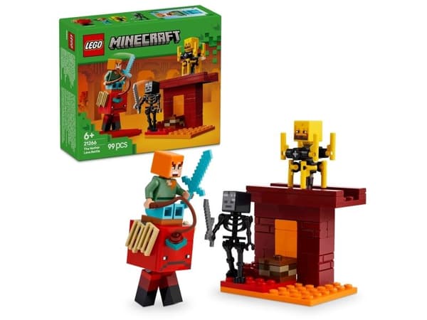 LEGO Minecraft 21266 Underverden-lavakamp