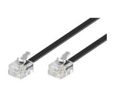 MicroConnect Modular - Telefonkabel - RJ-11 (hann) til RJ-11 (hann) - 2 m