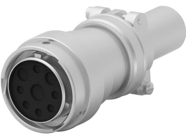 TE Connectivity HD36-24-9SN-059, HD30, Sølv, Hunkjønn, Rett