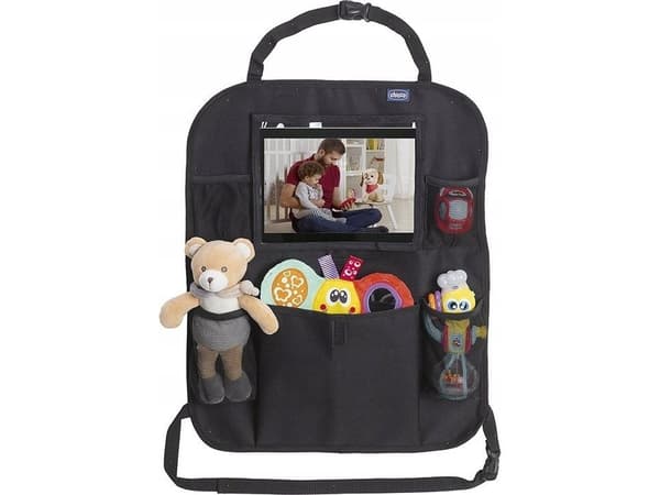 Chicco oppbevaringsorganisator til bil med plass til iPad