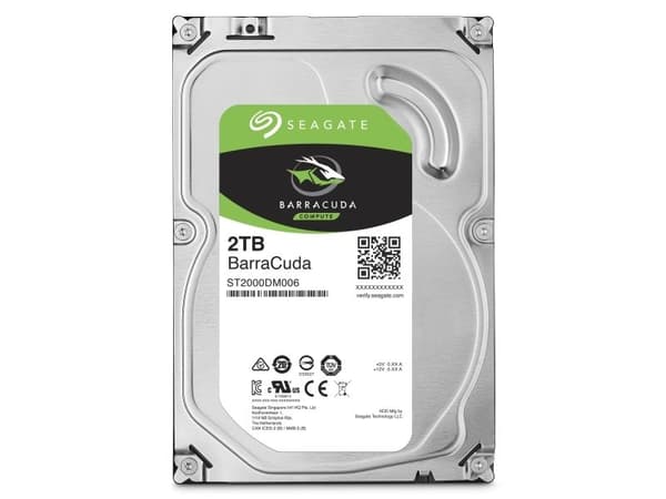 Seagate Barracuda ST2000DM008 - Harddisk - 2 TB - intern - 3.5" - SATA 6Gb/s - 7200 rpm - buffer: 256 MB