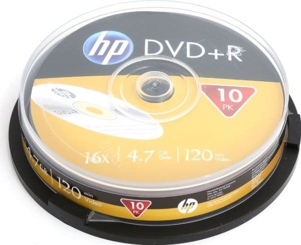 HP 8995398, DVD+R, 10 stykker, 4,7 GB