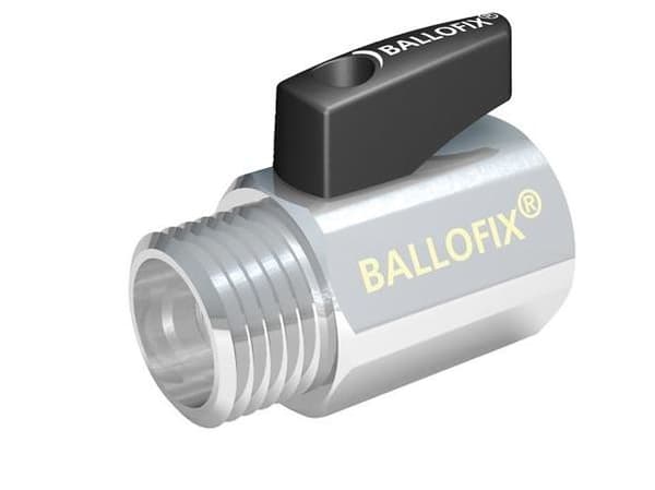 Ballofix 1/2" muffe/nippel rødgods