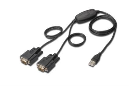DIGITUS DA-70158 - Seriell adapter - USB - RS-232 x 2