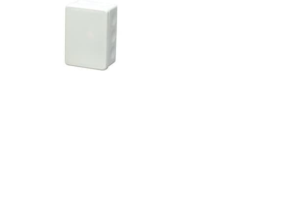 Membranbox IP55 101x73x46 mm med 9 st 20 mm ingångar, halogenfri polypropen, vit