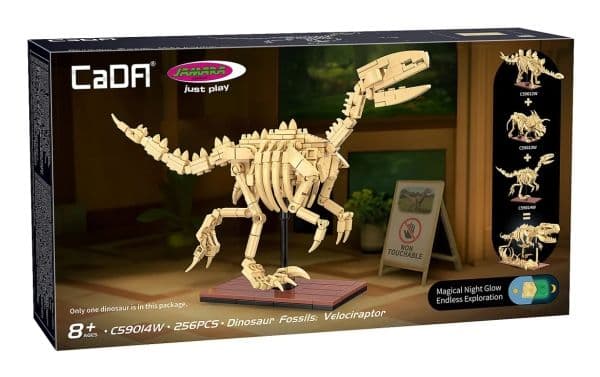 Jamara CaDA Velociraptor Bricks, Byggsats, 8 År, 256 styck
