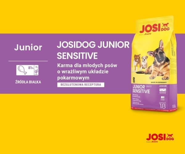 JosiDog Junior Sensitive 15kg (50011948)