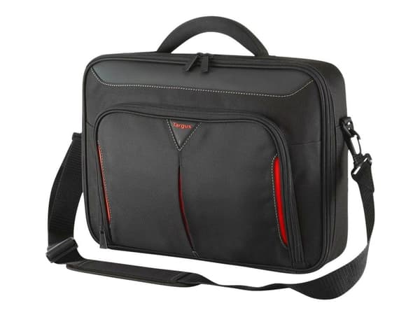 Targus Classic Clamshell - Notebook-väska - 14" - svart, röd