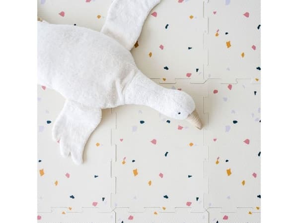 EVA Foam Pusselmatta/Terrazzo/Kräm