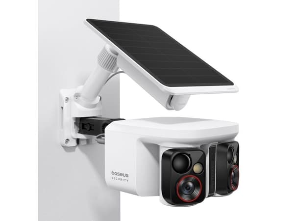Baseus Security X1 Pro dubbelkamera 3K utomhuskamera – vit