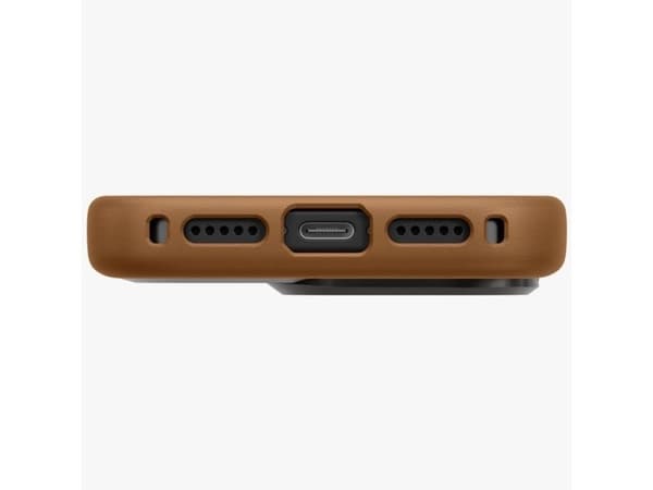 Uniq Heldro Pro Magclick Charging Case for iPhone 17 Pro - Brown