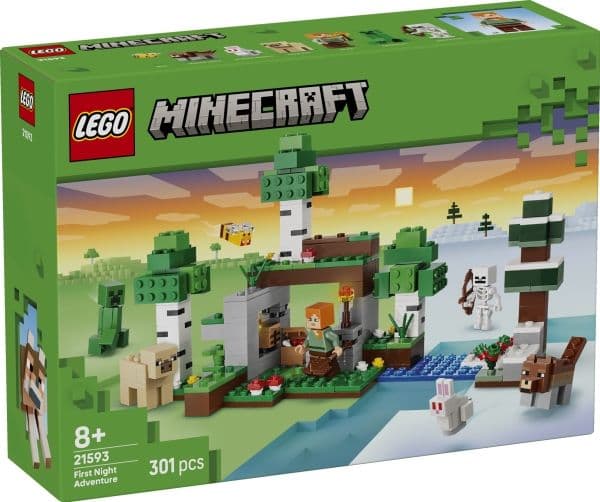 LEGO Minecraft 21593 Eventyr den første natten
