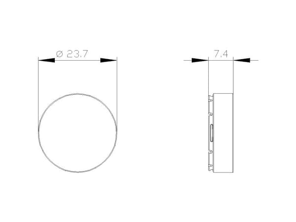 Siemens 3SU1901-0FS70-0AA0 Tryckknapp 10 st