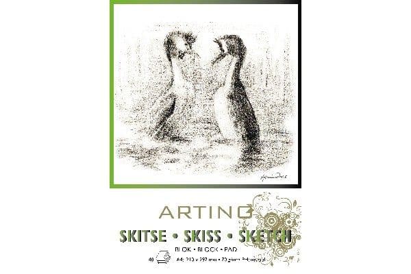 Skissblock A4 70 g 40 sidor