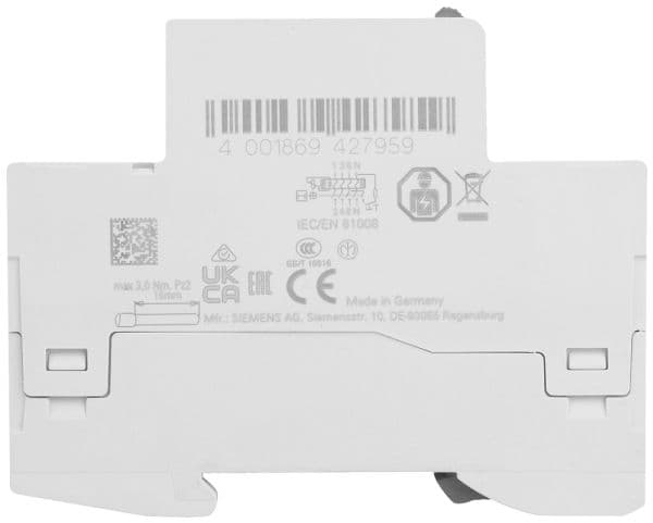 Siemens 5SV4347-0, 10 A, IP20