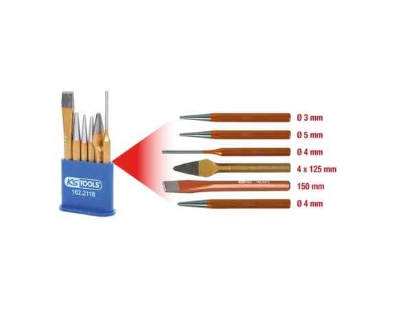 KS Tools 162.2114, Krom-vanadium-stål, 740 g