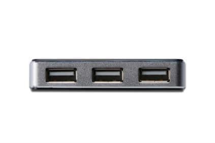 DIGITUS DA-70220 - Hub - 4 x USB 2.0 - stasjonær