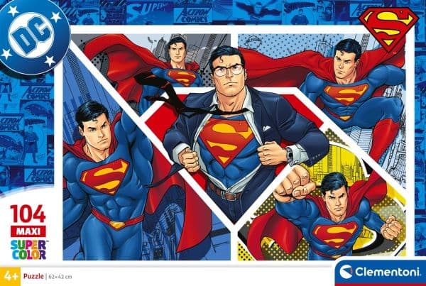 CLE pussel 104 maxi SuperKolor Superman 25022