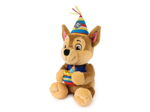 Paw Patrol bursdags bamse Chase 24 cm