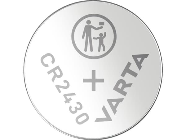 Varta Electronics - Batteri CR2430 - Li - 280 mAh