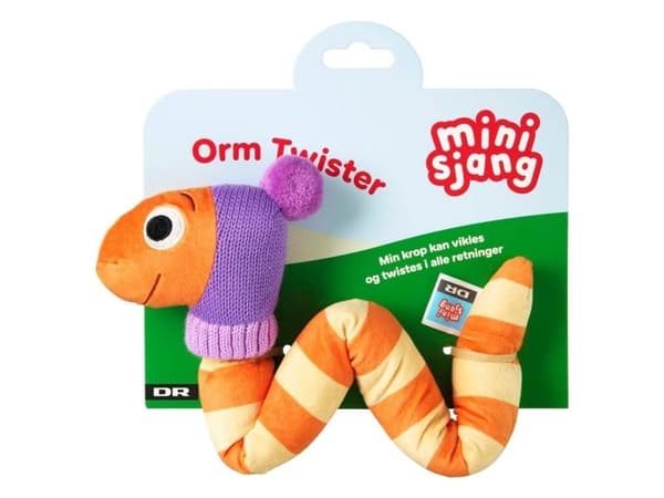 DR Orm Twister plysj, 45 cm