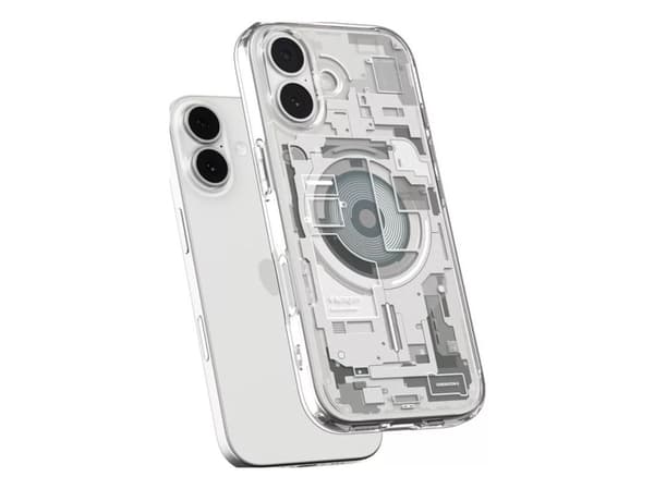 Spigen SP110998, Etui, Apple, iPhone 17, 16 cm (6.3"), Hvit