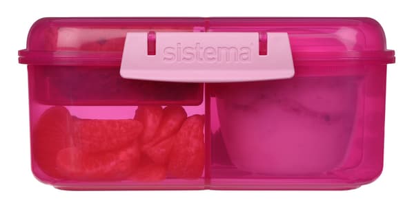 Sistema 1,25L Bento Cube Lunch Rosa