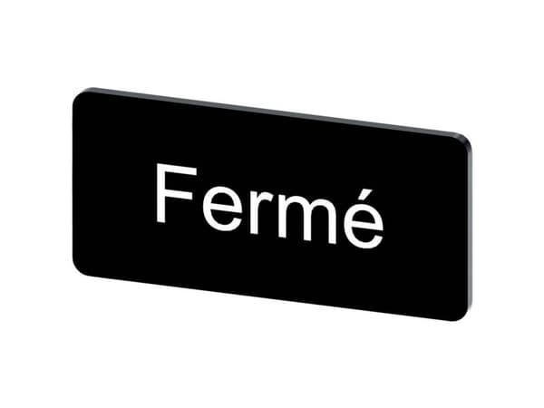 Siemens 3SU1900-0AC16-0GK0 märkskylt 10 st