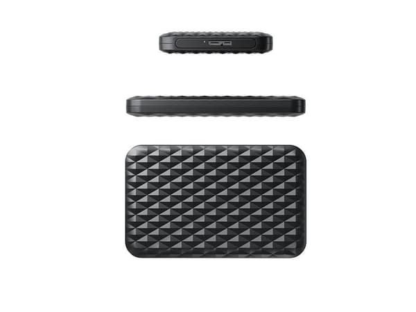 Orico 2,5" HDD/SSD-kapsling USB Micro-B 5Gbps - svart