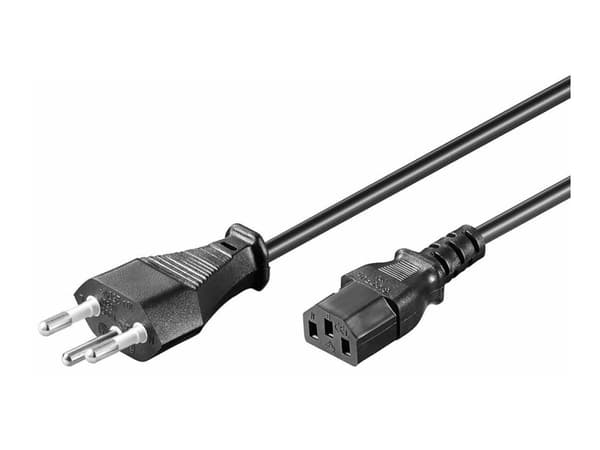 MicroConnect - Strömkabel - 1.8 m - Schweiz