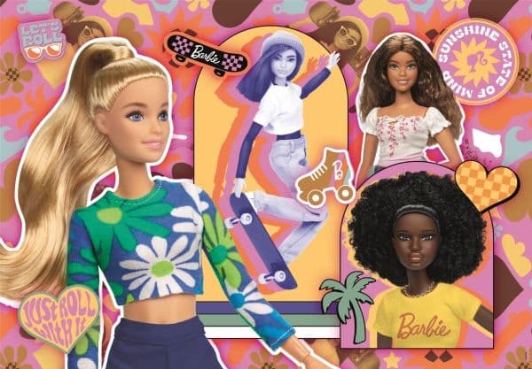 CLE puzzle 104 Super Barbie 25007