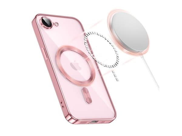 Tech-Protect MagFlex MagSafe-suojus iPhone 16e / 17e - vaaleanpunainen värinen