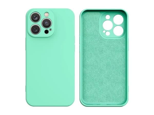 Hurtel Silikondeksel til iPhone 14 Plus mintgrønt silikondeksel