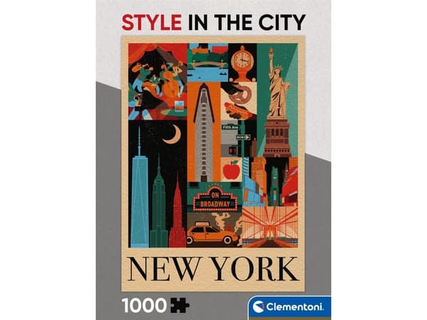 Clementoni puslespill 1000 New York