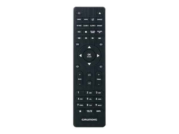 Grundig CMS 5000 BT DAB+ WEB - Mikrosystem - 2 x 50 watt - svart