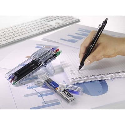 Refill, Pilot Frixion Point Clicker 0,5 mm svart - 3 st./förpackning