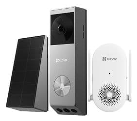EZVIZ EP3x Pro + CH1, Silver, Hem, IP65, 120°, 5 m, Vägg