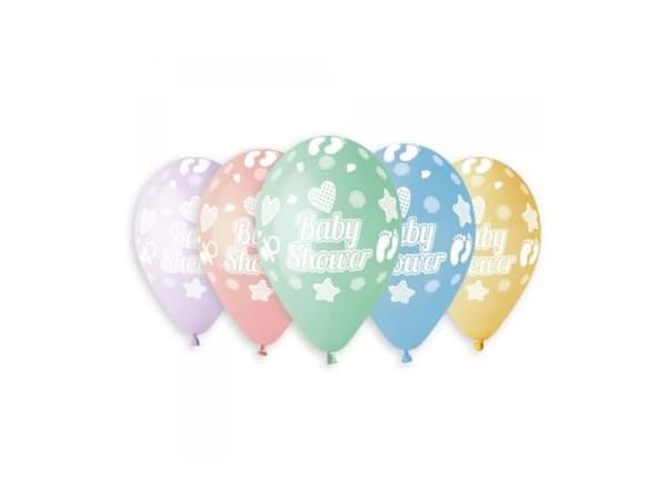 Balloner Baby Shower 5 stk