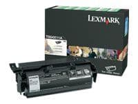 Lexmark T654 Extra High Yield Return Program Print Cartridge, Musta