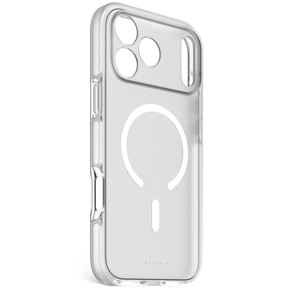 Decoded D26IPO17PMBCT2FE, Mobilskal, Apple, iPhone 17 Pro Max, 17,5 cm (6.9"), Transparent, Vit