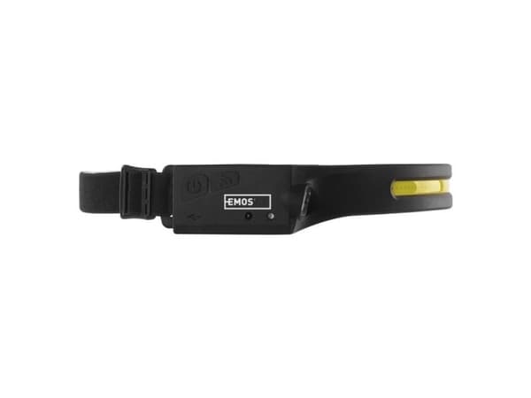 Emos P3541, Hodebåndslommelykt, Sort, Knapper, IP43, LED, 1 lamper